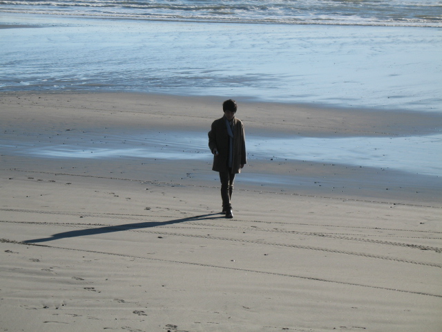 Hiroyuki on Granity beach 2