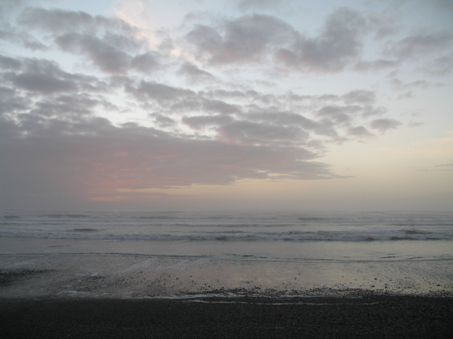 Sea at dusk 3