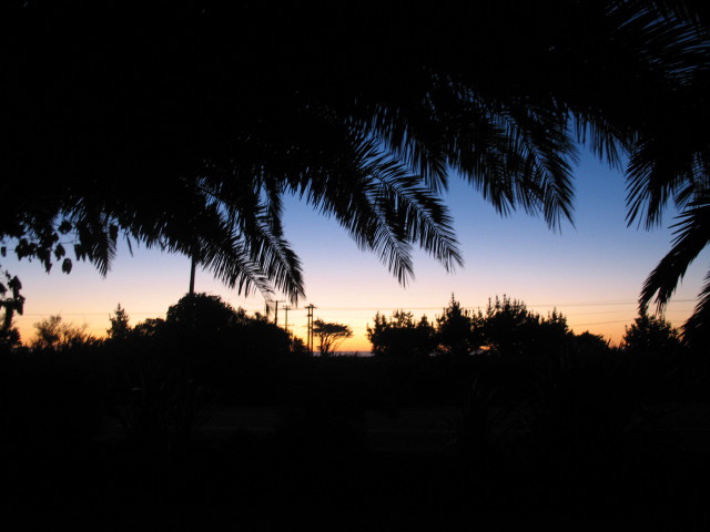 Sunset from my verandah 2