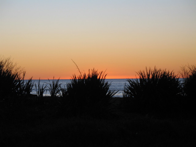 Sunset at Granity Beach