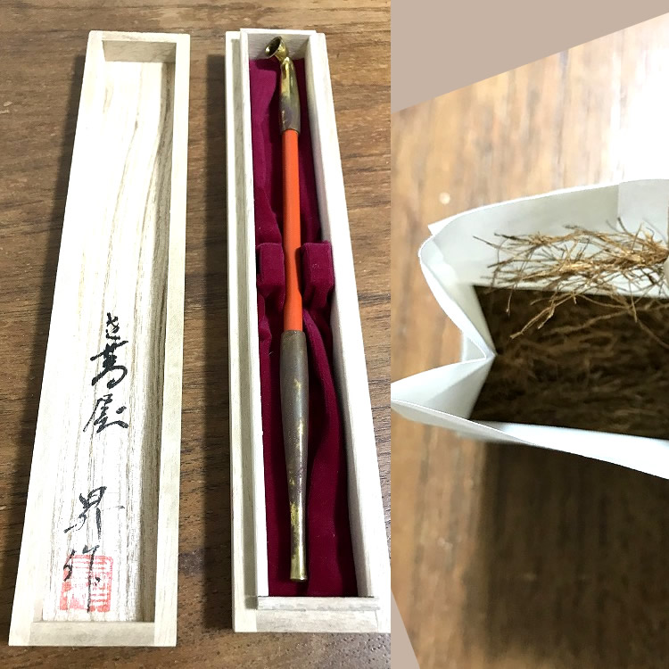 煙管 きせる で刻み煙草をふかしてみた 茶道 踊り 着物で使う煙管のスキル ワカモノキモノ