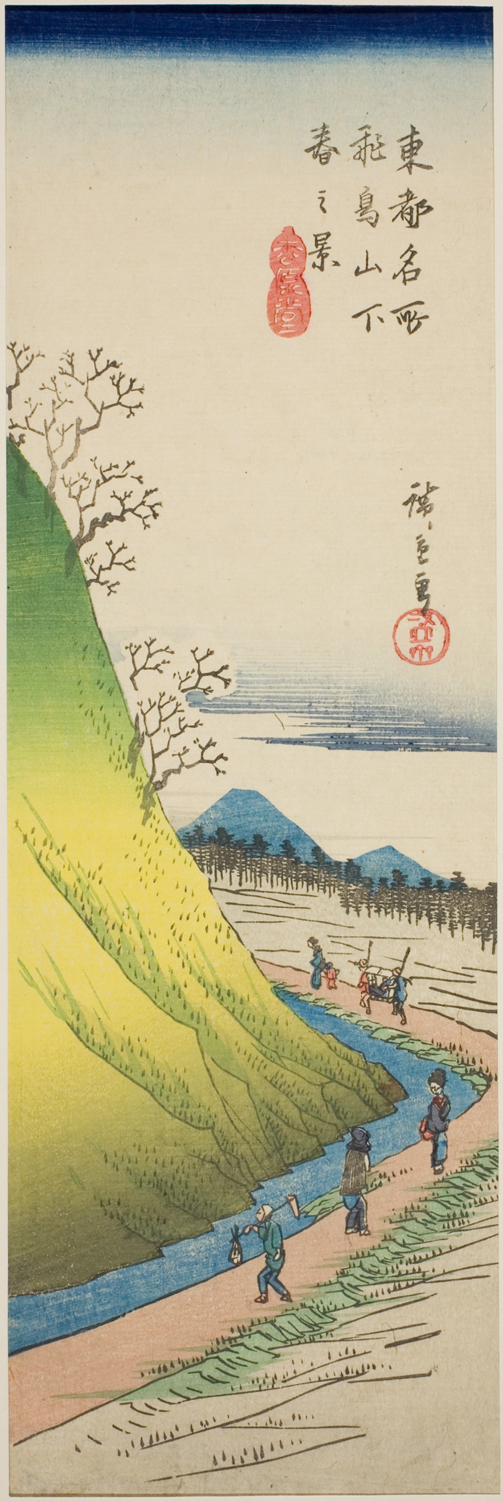 『東都名所』より「飛鳥山春景」