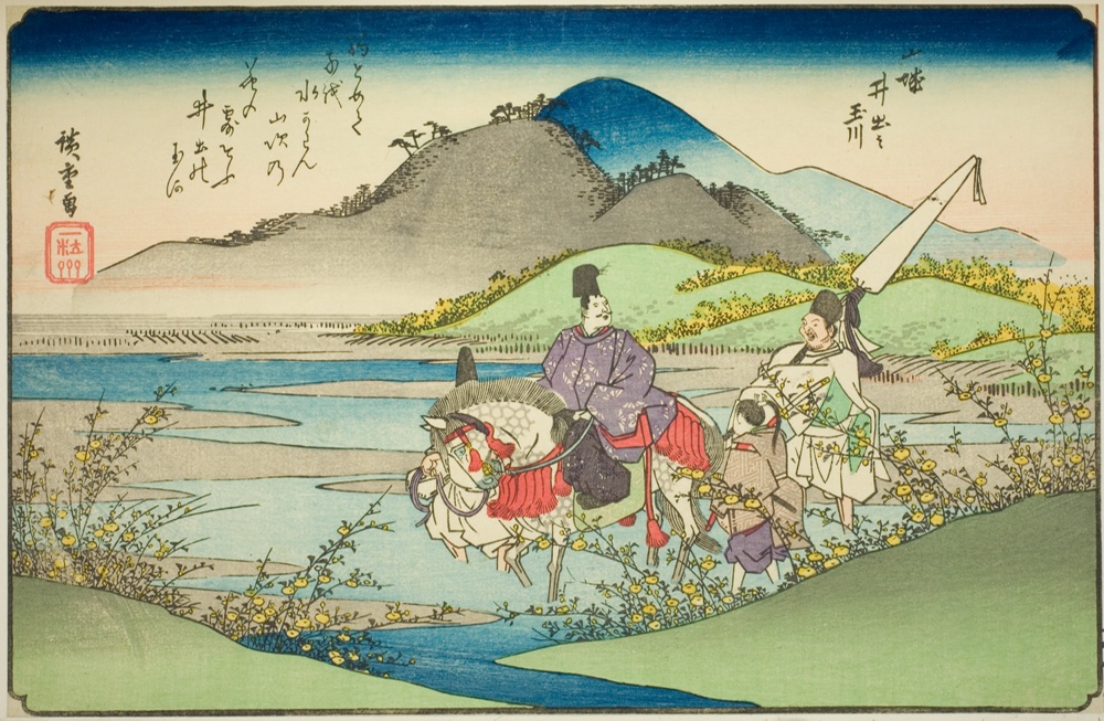 『諸国六玉川』より「山城淀川」