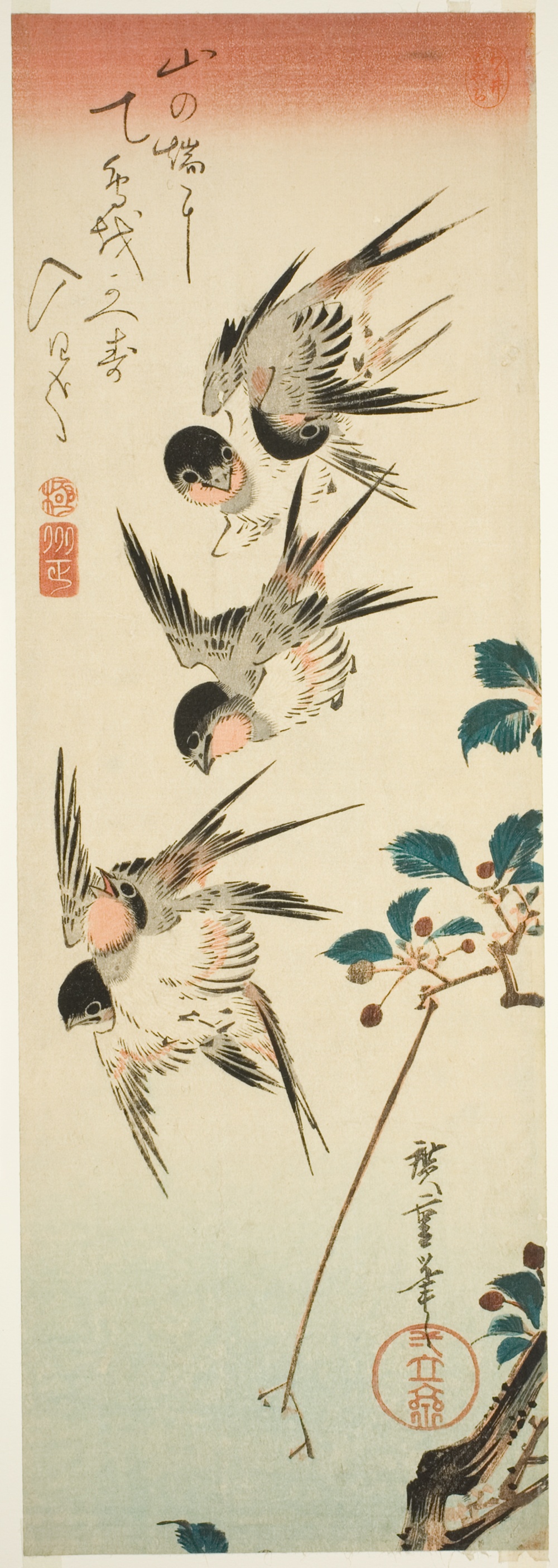 「燕と桜」