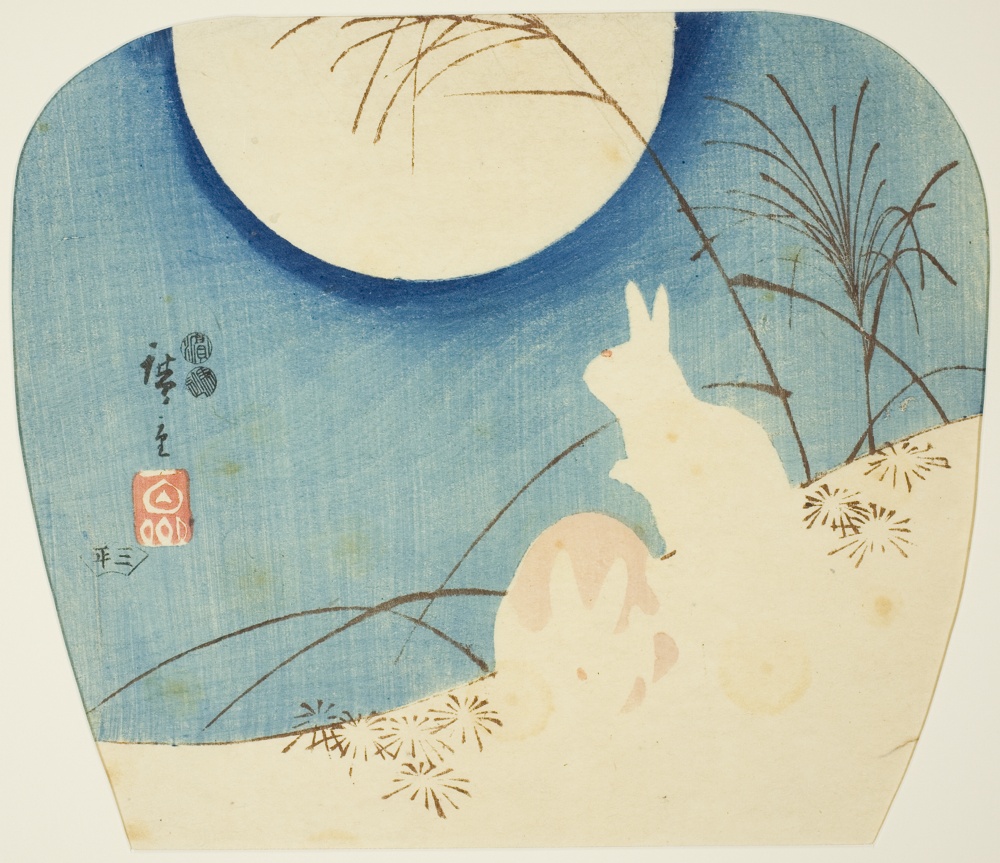 「月夜の兎」