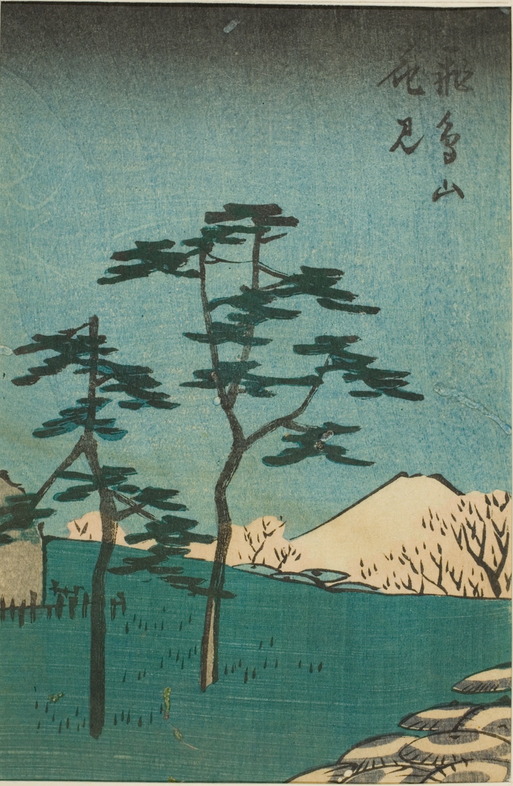 『江戸名所張交図』より「飛鳥山花見」