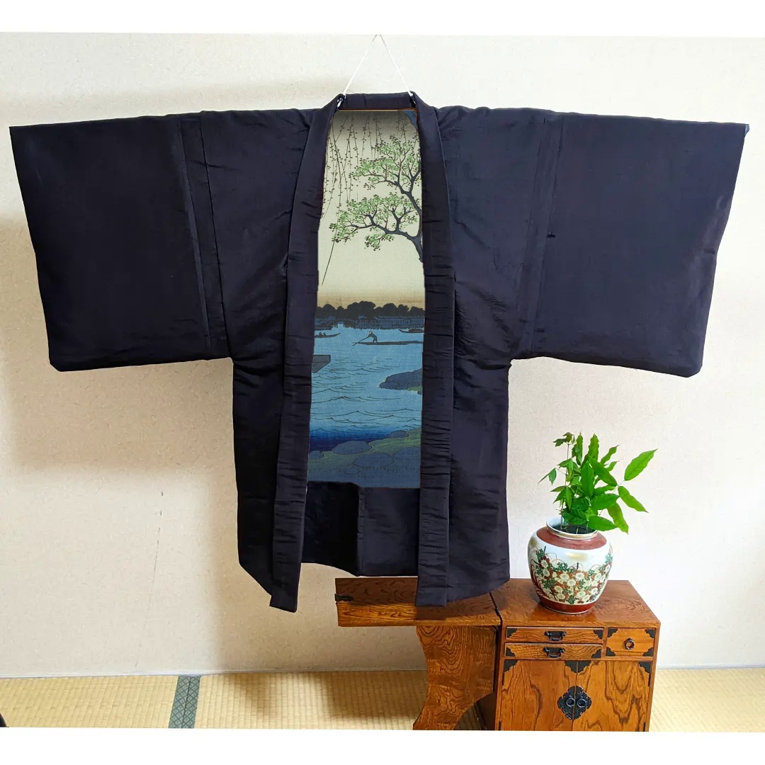 『名所江戸百景』より「大間屋橋」
