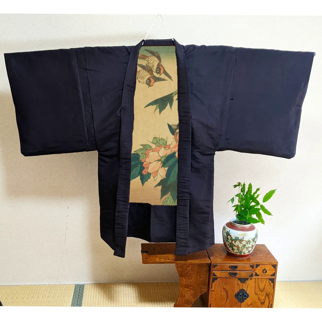 「燕、カワセミ、芙蓉」