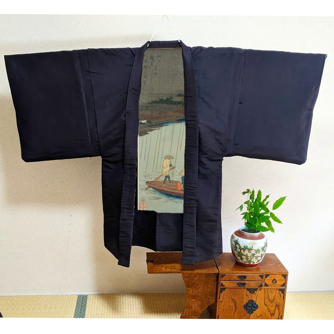 『江戸名所』より「浅草川より金龍山寺遠望」