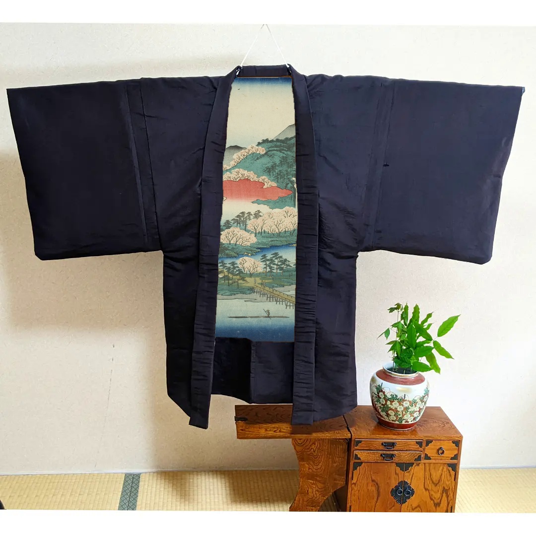 『六十余州名所図会』より「山城嵐山渡月橋」