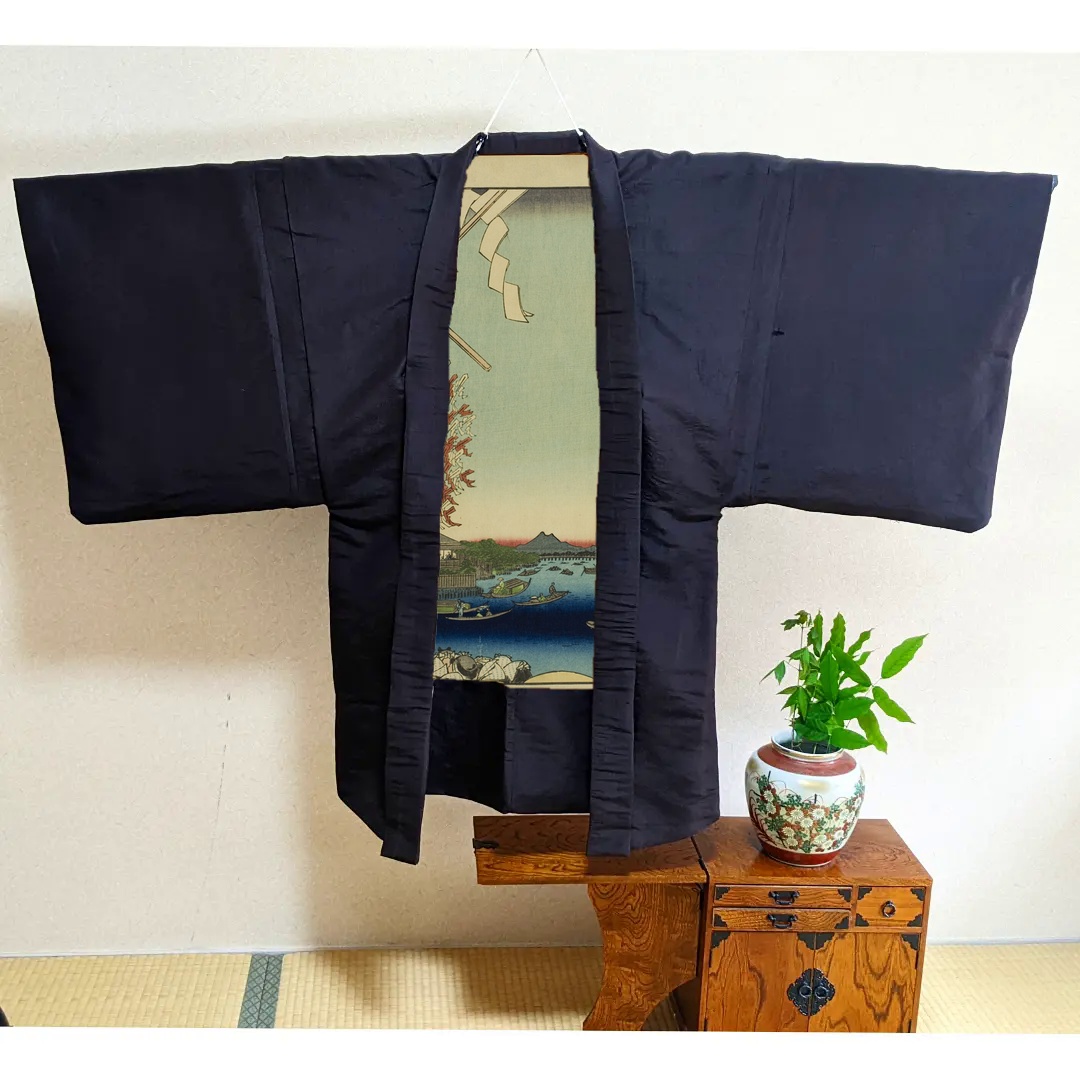 『名所江戸百景』より「浅草川大川端宮戸川」