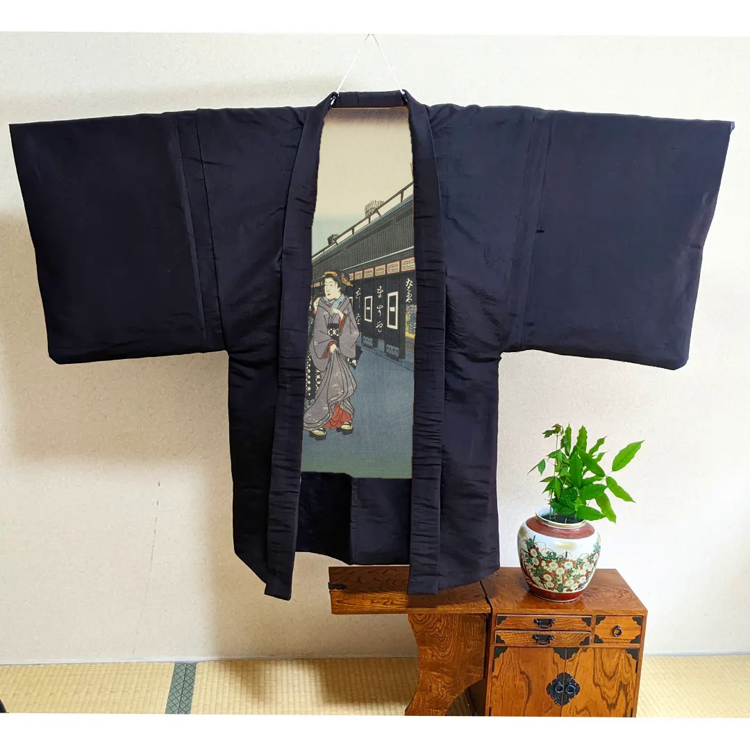 『名所江戸百景』より「御殿町綿問屋」