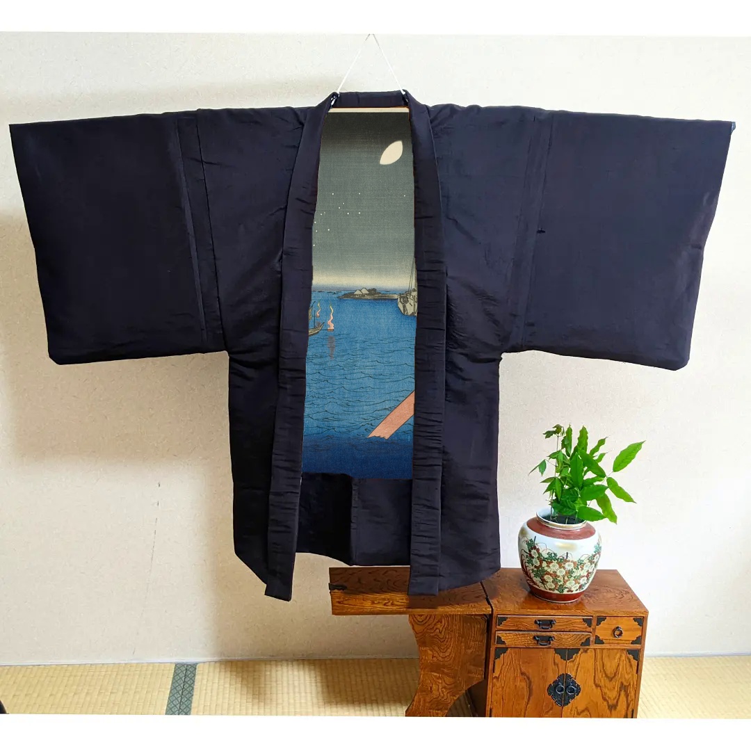 『名所江戸百景』より「永代橋より佃島」