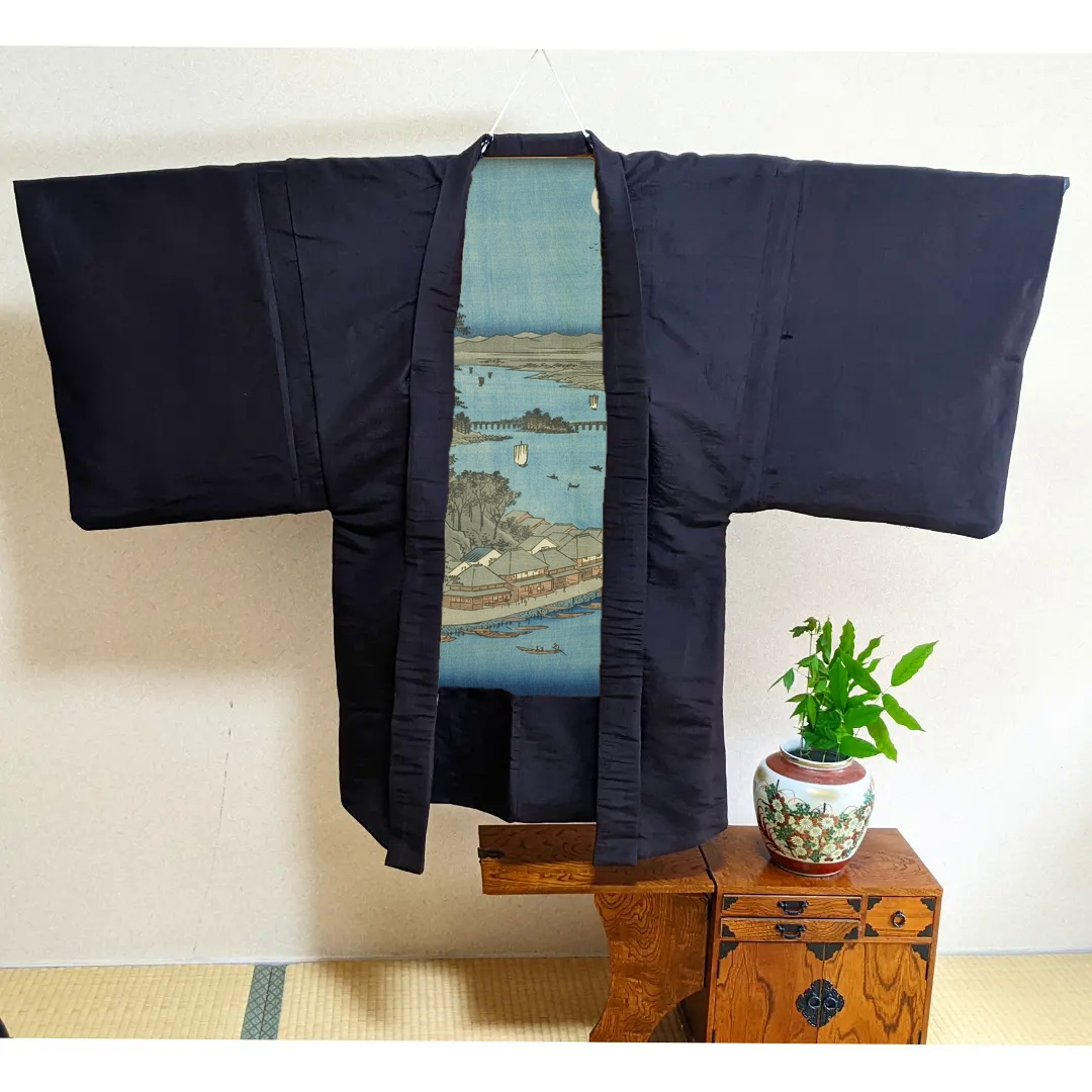 『六十余州名所図会』より「近江　琵琶湖石山寺」