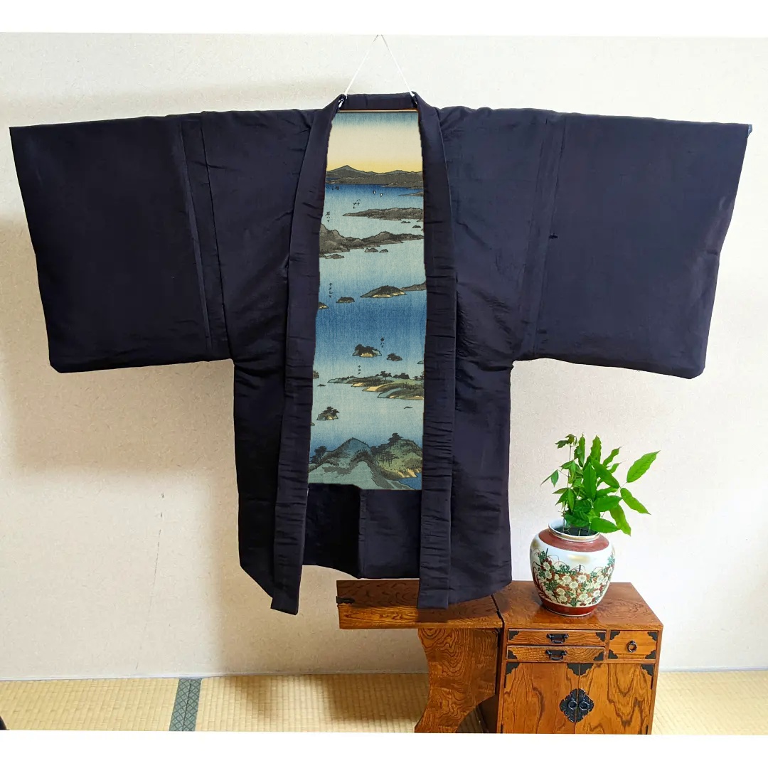 『六十余州名所図会』より「陸奥 松島遠望冨士山」