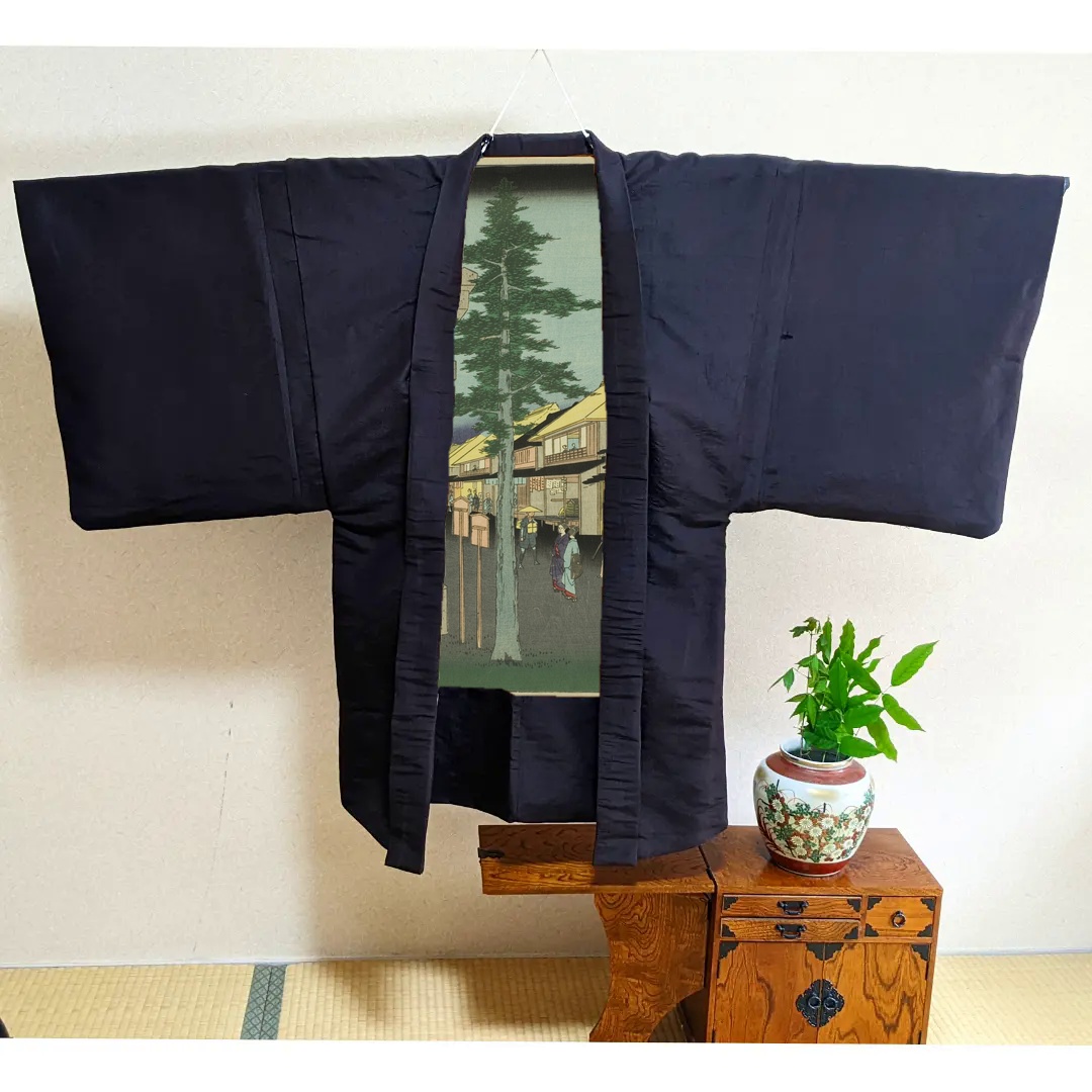 『五十三次名所図会』より「三島・三島大明神一の鳥居」