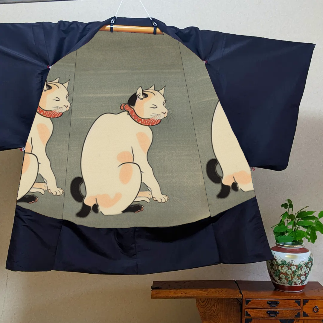 眠る猫 茶