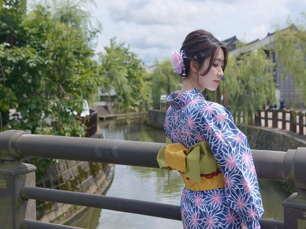 ゆかた 生地 クインサイズ 浴衣 反物 耳あり【訳アリ】 ダリア柄・紺地・No.62（女 浴衣）