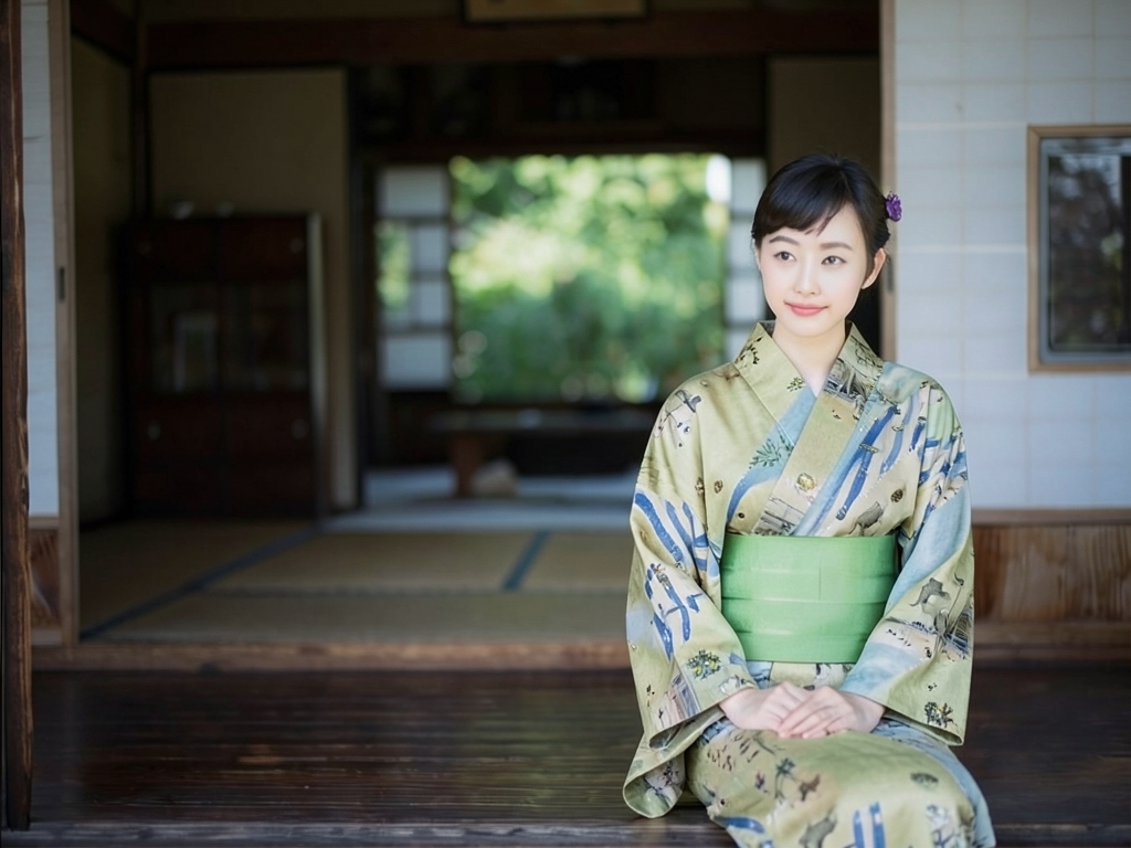 ポリエステル・セオアルファ・和風館・耳あり 浴衣 反物 CEOα・Fruttarossa 水色地・ネコ柄・No.69（女 浴衣）