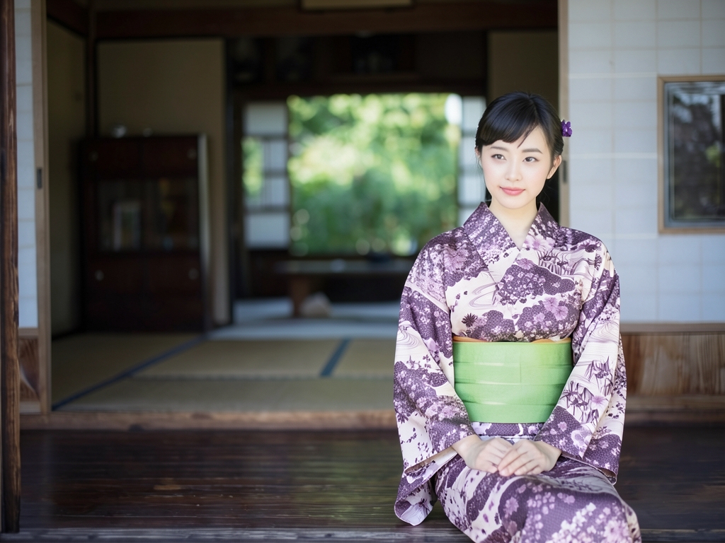 ゆかた 生地 クインサイズ(巾40cm) 耳なし(耳がほつれにくい加工済み)浴衣 反物 乱絽 No.97 うす藤色地・雲取り・古典柄（女 浴衣）