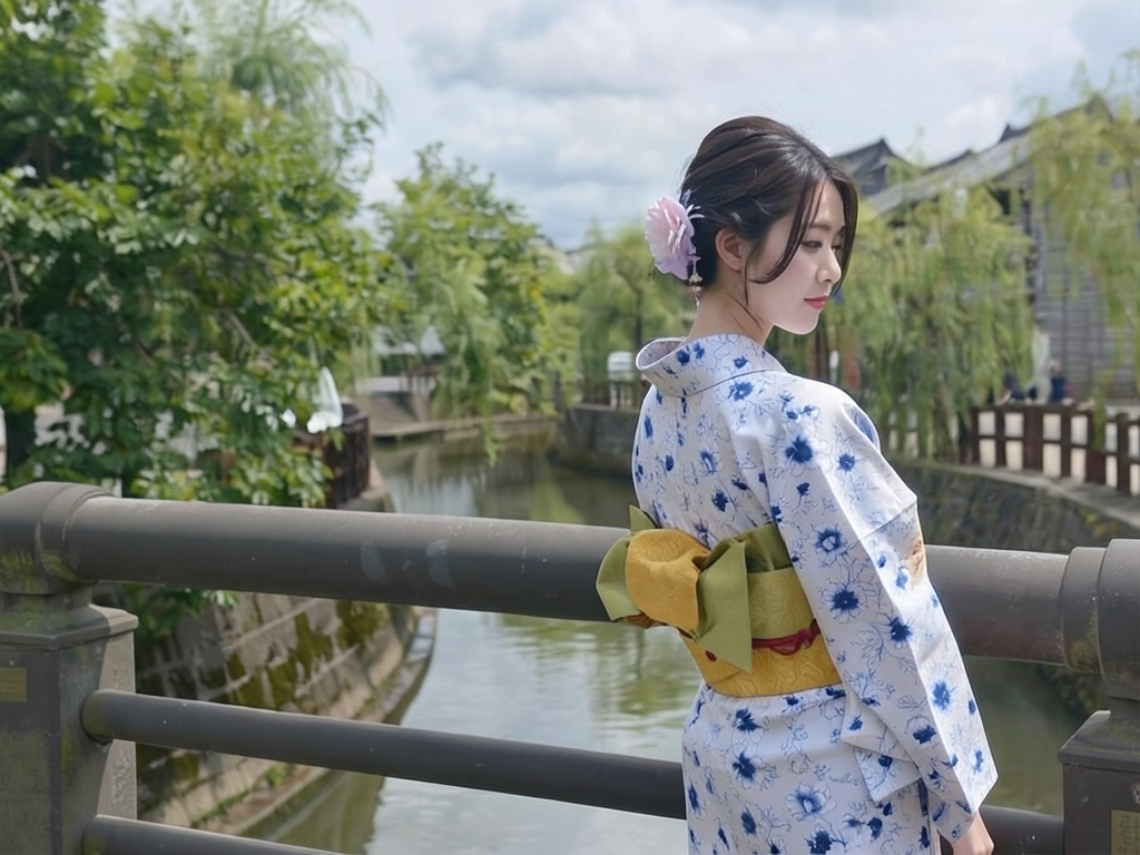 ゆかた 生地 クインサイズ 浴衣 反物 No.117 うすグレー地・コスモス柄（女 浴衣）