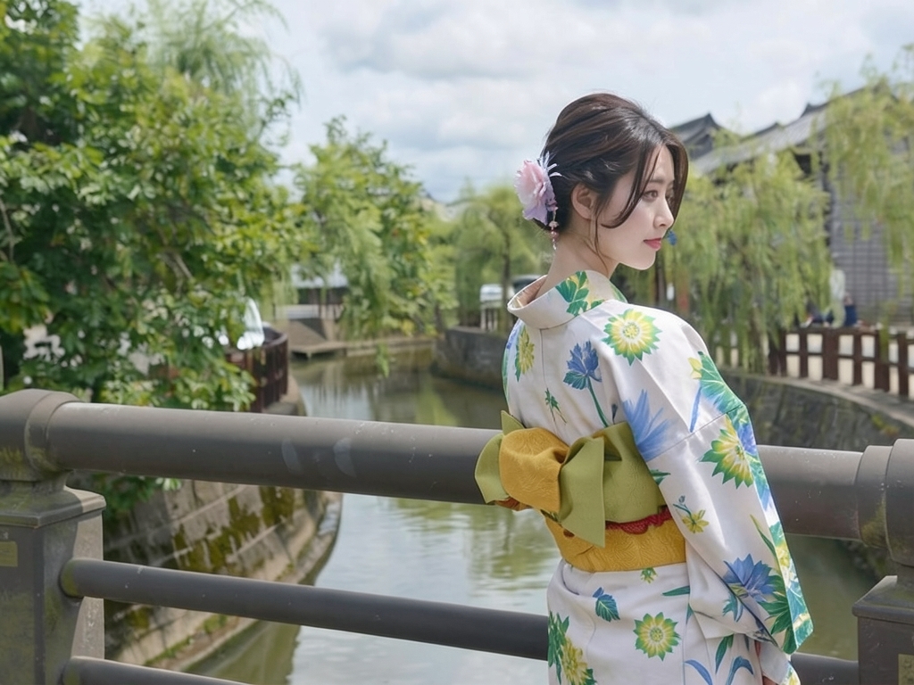 浴衣 生地 教材用 耳あり 両面染めゆかた 反物 No.146ヒマワリ柄・うすピンク地（女 浴衣）
