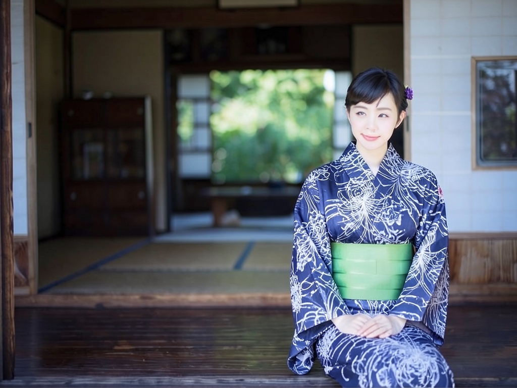浴衣 生地 両面染め 耳ありゆかた 反物 クインサイズ(巾40cm) 乱菊柄・濃紺地・No.157（女 浴衣）
