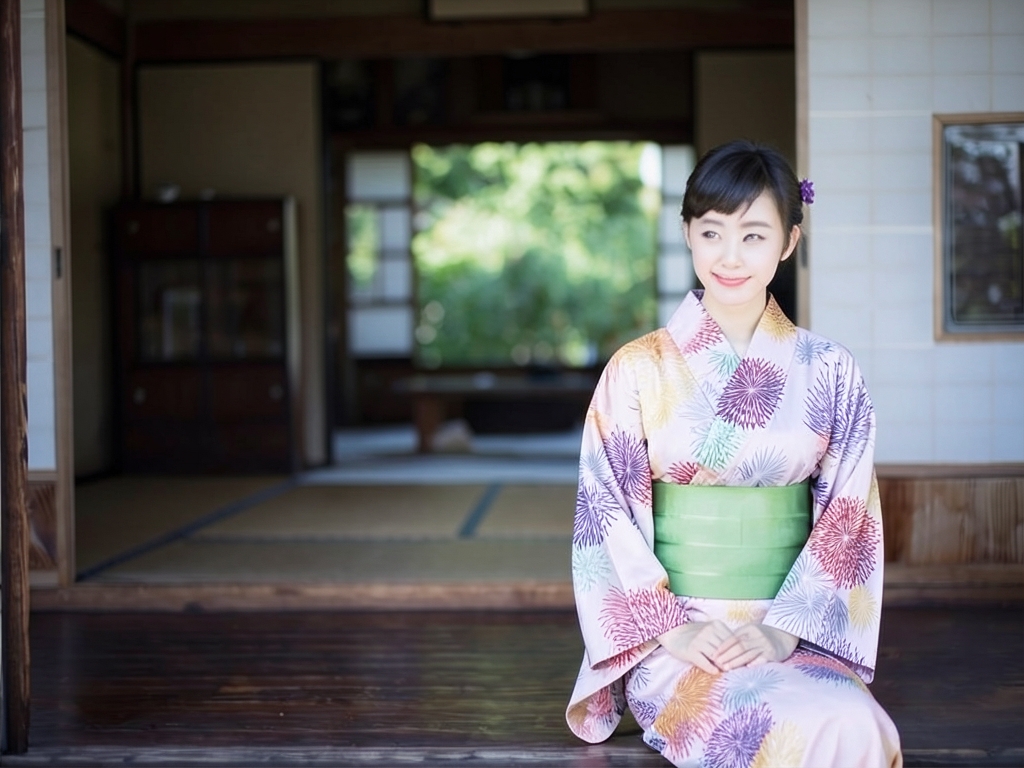 ゆかた 生地 耳あり 両面染め 浴衣 反物・源氏物語 白地・花火柄・No.199