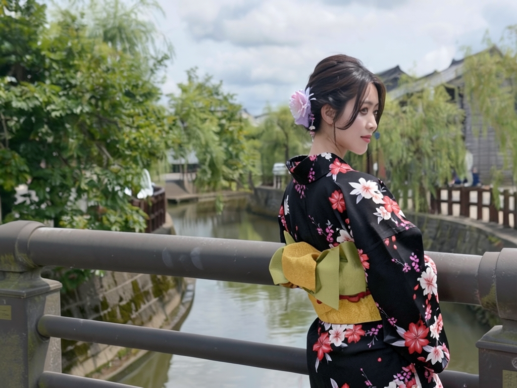 Yukata for teaching materials, ladies, no ears (ears are treated to prevent fraying), yukata fabric… (Female yukata)